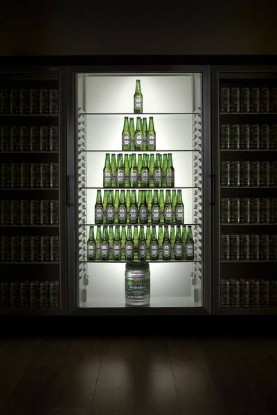Photograph Jonathan Knowles Heineken Christmas on One Eyeland
